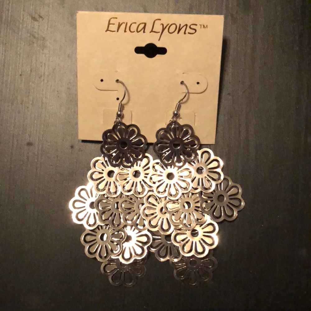 Silver Chandelier Earrings